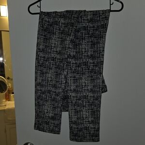New York & Company Monochrome Patterned Pants
